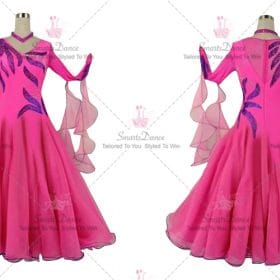 Female Ballroom Standard Dress For Sale Dance Clothes Pink BD-SG3862