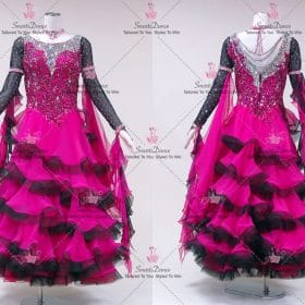 Flower Crystal Dresses For Dance Homecoming Dance Dresses BD-SG4232