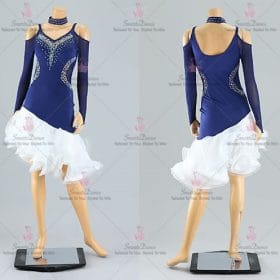 Flower Juniors Latin Dress Rumba Mambo Dance Costumes LD-SG2154