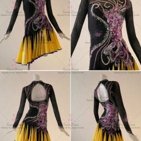 Flower Juniors Latin Dress Salsa Tango Dance Gowns LD-SG2124