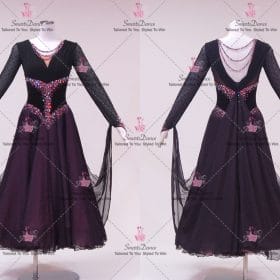 Flower Rhinestones Dancing Queen Dress Dance Dresses BD-SG4227