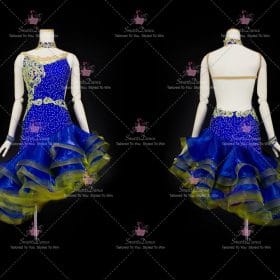 Formal Cheap Female Latin Dress Gown Ballroom Latin Competition Costumes LD-SG2043