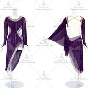 Formal Cheap Female Latin Dress Gown Ballroom Latin Competition Costumes LD-SG2080
