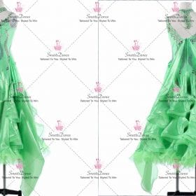 Green Dance Dress Costume Dress Dancing BD-SG4012