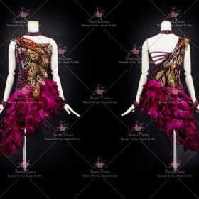 Harmony Cheap Womens Latin Dress Gown Ballroom Latin Competition Costumes LD-SG2089