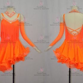 Harmony Cheap Womens Latin Dress Gown Ballroom Latin Competition Costumes LD-SG2113