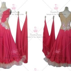 Juniors Ballroom Dress For Sale Dance Gowns Pink BD-SG3900