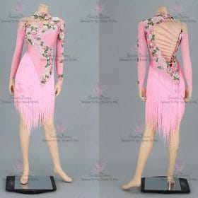 Lace Female Latin Dress Rumba Mambo Dance Costumes LD-SG2182