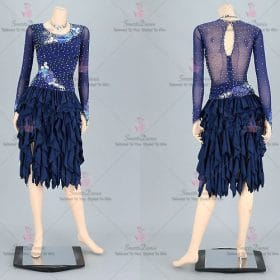 Lace Girls Latin Dress Chacha Jive Dance Wear LD-SG2162