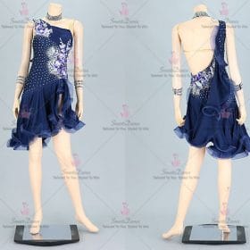 Lace Juniors Latin Dress Paso Doble Rhythm Dance Outfits LD-SG2172