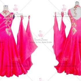 Ladies Ballroom Competition Dress For Sale Dance Clothes Pink BD-SG3897
