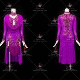 Lyrical Discount Juvenile Latin Dress Gown Ballroom Latin Competition Costumes LD-SG2044