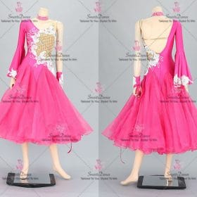 Made-To-Measure Flower Smooth High School Dance Dresses BD-SG4064