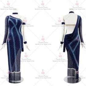 Modern Affordable Ladies Latin Dress Gown Ballroom Latin Competition Costumes LD-SG2048