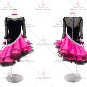 Modern Affordable Ladies Latin Dress Gown Ballroom Latin Competition Costumes LD-SG2060