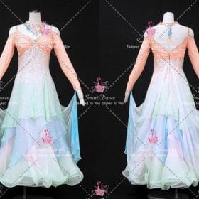 Multicolor Ballroom Dance Dresses For Women Christmas Dance Dresses BD-SG4492