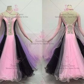 Multicolor Ballroom Smooth Competition Dress Swing BD-SG3611