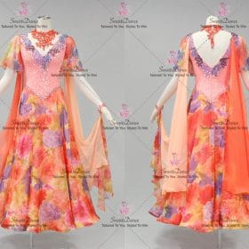 Multicolor Dress For Homecoming Dance Dance Costume Ballroom Standard Wear BD-SG4366