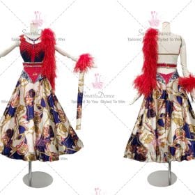 Multicolor Fashion Ballroom Dance Dress Lace Gowns BD-SG3426