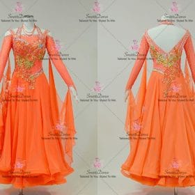 Orange Made-To-Measure Dancing Queen Dresses Skirt BD-SG4135