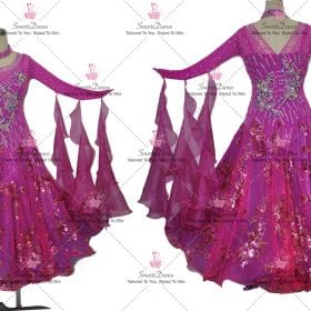 Personalize Satin Standard Dress Dance BD-SG4025