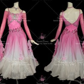 Pink Ballroom Competition Dress Swing Dancesport Clothes BD-SG3677