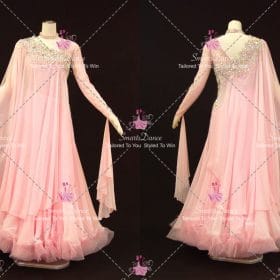 Pink Ballroom Dance Competition Costumes Dresses To Dance BD-SG4464