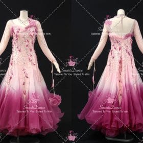 Pink Ballroom Standard Dance Dress Costume Dresses For Dances BD-SG4510