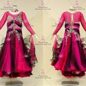 Pink Custom Made Dance Dress Costume Clothes BD-SG4190