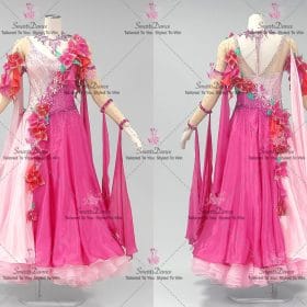Pink Dress Dance Competition Dance Costumes Ballroom Costumes BD-SG4372