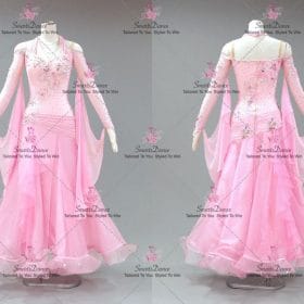 Pink Fashion Ballroom Competition Dance Dress Costumes BD-SG4269