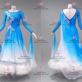 Plus Size Ballroom Competition Dance Costumes For Competition Clothes BD-SG4113