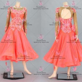 Plus Size Ballroom Competition Dance Dress Costumes Wear BD-SG4077