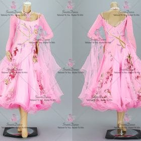 Plus Size Ballroom Competition Prom Dance Dresses Outfits BD-SG4101