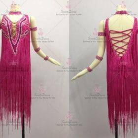 Plus Size Discount Girls Latin Dress Gown Ballroom Latin Competition Costumes LD-SG2114