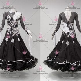 Professional Ballroom Competition Custom Dance Costume Clothing BD-SG4117