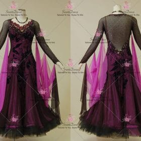 Purple Made To Order Competitive Dancing Costumes Costumes BD-SG4146