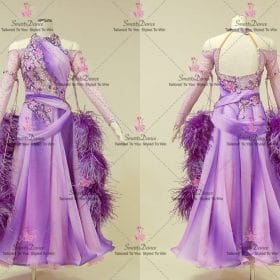 Purple Personalize Homecoming Dance Dresses Outfits BD-SG4136