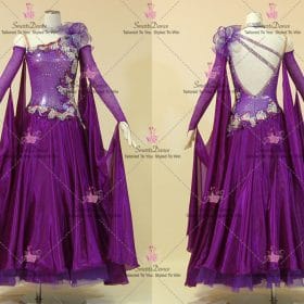 Purple Tailor Made Dance Dresses For Middle Schoolers Costumes BD-SG4139