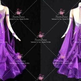 Purple Waltz Dance Dress Costume Dresses For Dances BD-SG4574