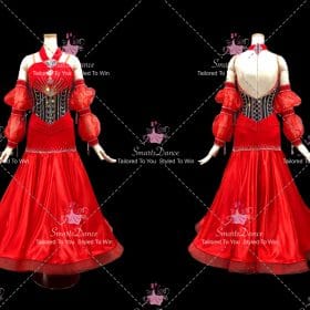 Red Performance Prom Dance Dresses Homecoming Dance Dress BD-SG4549