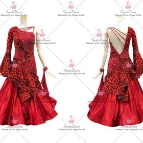 Red Prom Dance Dresses Dress For Homecoming Dance BD-SG3987