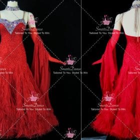 Red Swing Dance Costume Dress For Homecoming Dance BD-SG4558