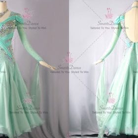 Rhinestones Lace Female Ballroom Dress BD-SG3536