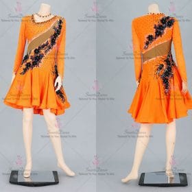 Satin Juvenile Latin Dress Paso Doble Rhythm Dance Outfits LD-SG2165