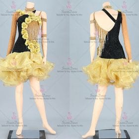Satin Ladies Latin Dress Salsa Tango Dance Gowns LD-SG2145