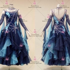 Satin Rhinestones Praise Dance Dress Dress For Dance BD-SG4233
