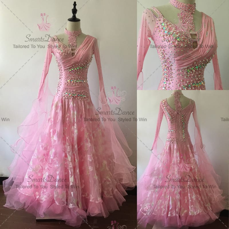 Swarovski Lace Girls Ballroom Dress BD-SG3516