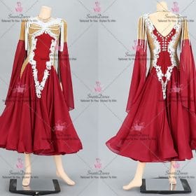 Tailored Satin Standard Dresses For Dance BD-SG4045