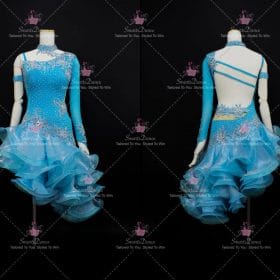 Wedding Affordable Ladies Latin Dress Gown Ballroom Latin Competition Costumes LD-SG2066